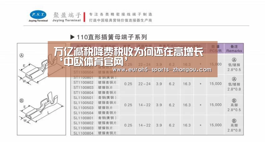 万亿减税降费税收为何还在高增长‘中欧体育官网’